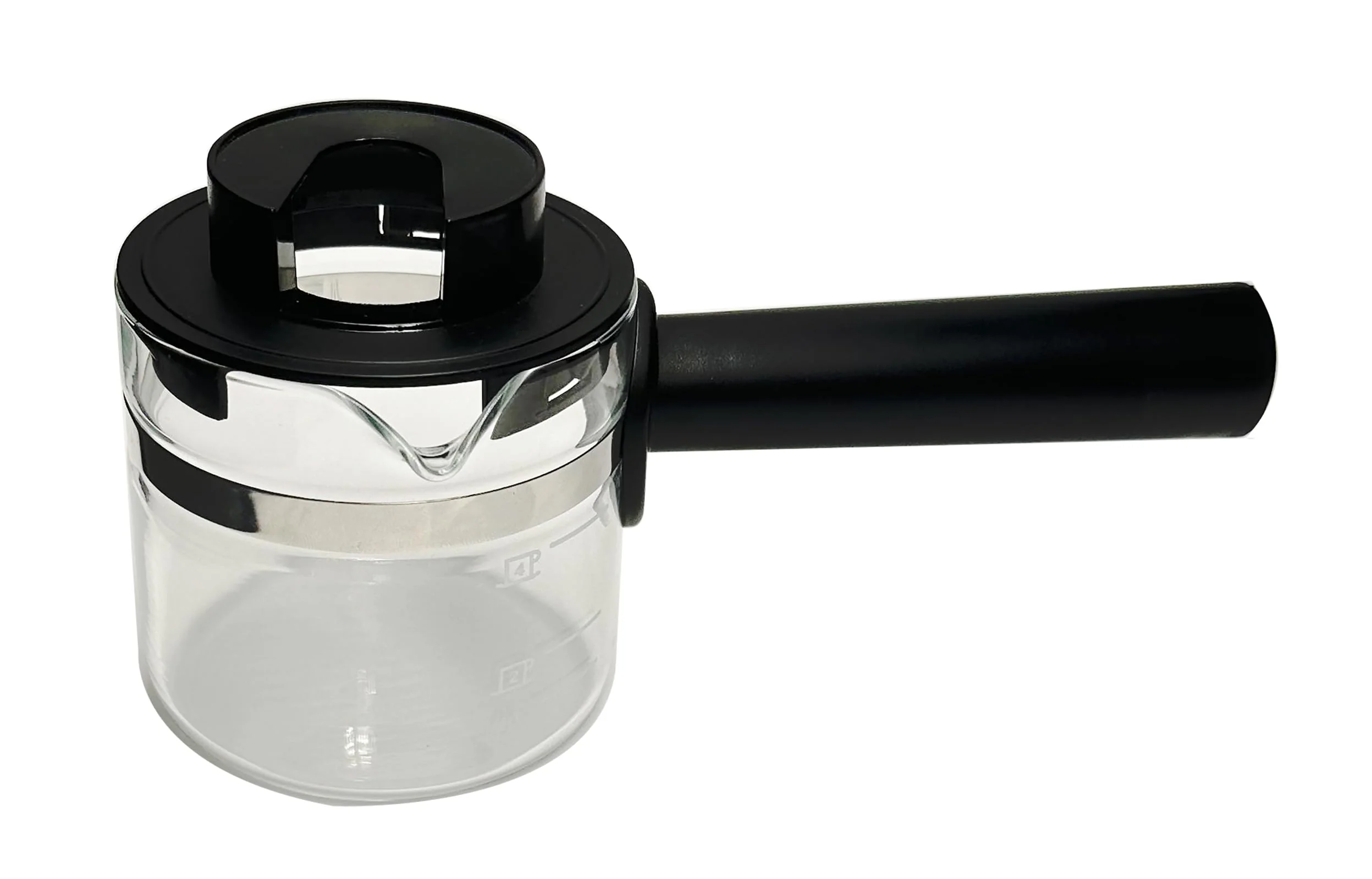 4 Cup Espresso Accessories Espresso Glass Coffee Pot Replacement For Imusa, Hamilton Beach, Mr.Coffee, Breville, Univen Espresso
