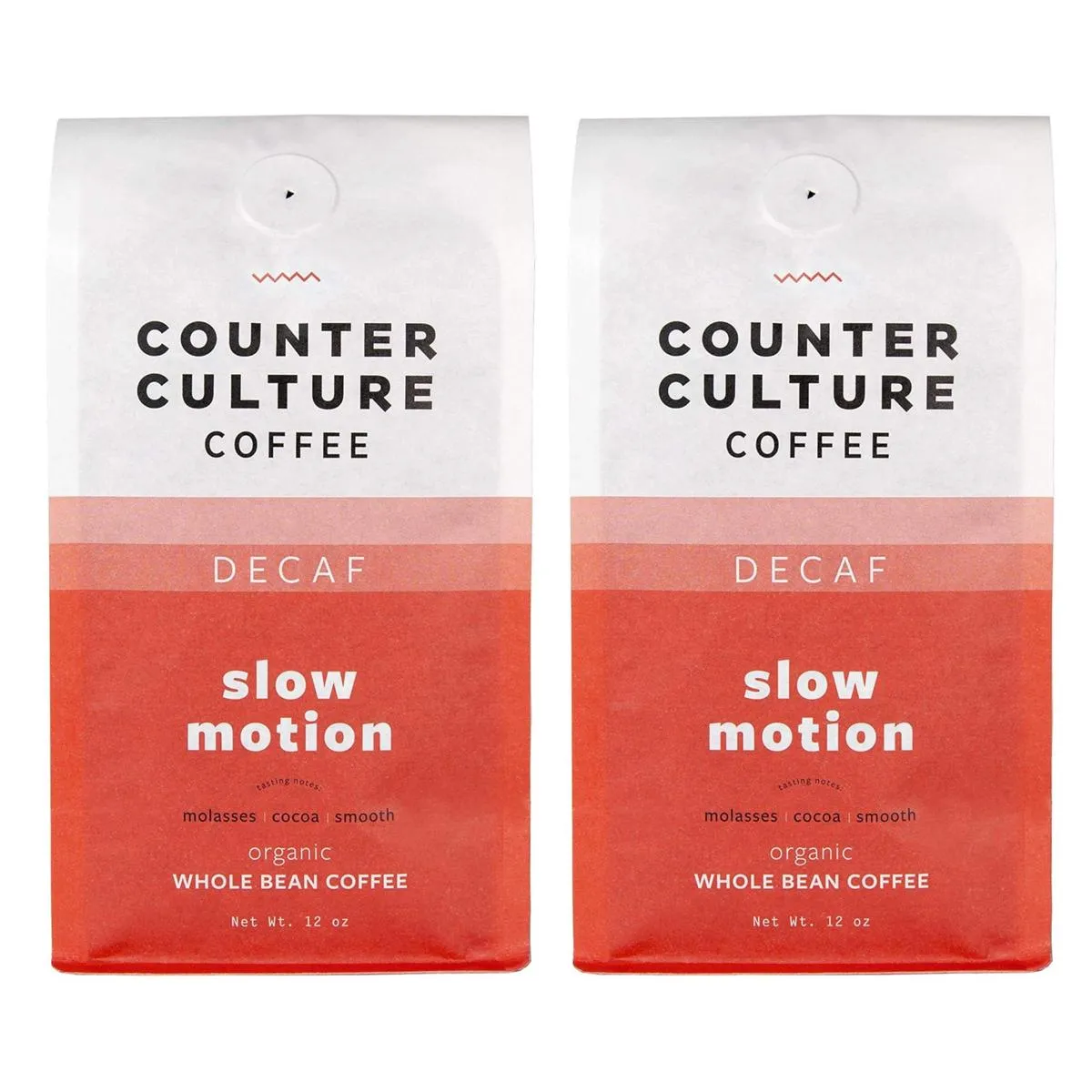 Counter Culture Coffee – Certified Organic Whole Bean Coffee (Kosher) (Slow Motion Double Pack)