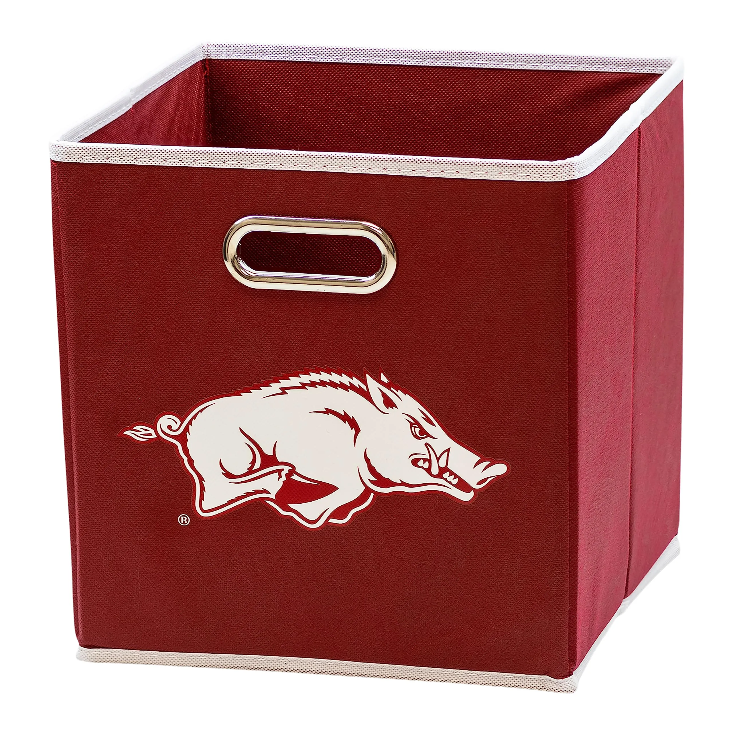 Franklin Sports Unisex Franklin Sports Ncaa Arkansas Razorbacks Storage Bin, Team Specific, One Size Us