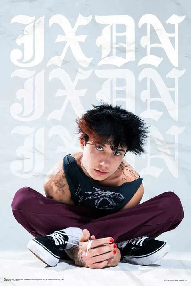 Jxdn - Sitting Poster - Officially Licensed - 24'' X 36''